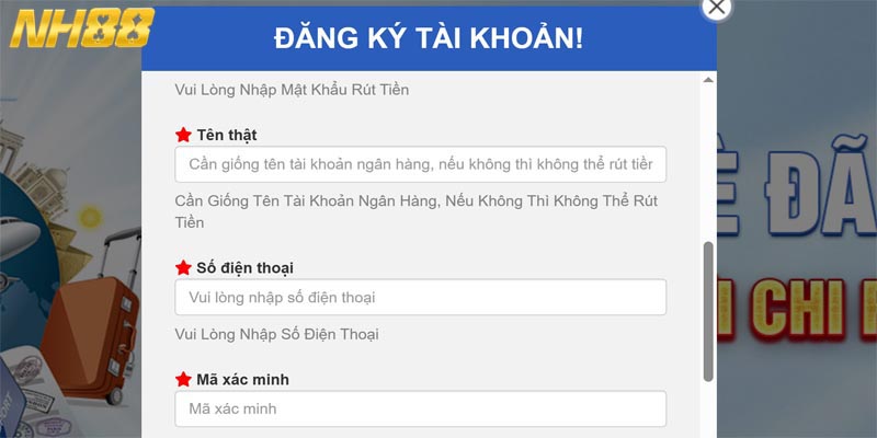 Chỉ dẫn các bước tạo tài khoản siêu chuẩn xác cho tân binh